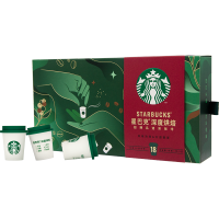 星巴克（Starbucks）精品速溶黑咖啡粉2.7g*18颗 0糖美式随星杯 重度烘焙 