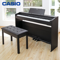 卡西欧 （CASIO）电钢琴 PX-870BK立式成年人儿童88键重锤考级时尚家居 智能APP互动分享+琴凳