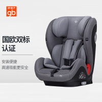 gb好孩子 高速汽车儿童安全座椅 ISOFIX+TOP TETHER安装接口 多档调节 （约9个月-12岁） CS790-0203 灰色