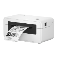 汉印N41 热敏打印机 USB 快递电子面单打印机 热敏标签贴纸打印  快递单条码不干胶 一、二联单均打印