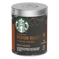 星巴克（Starbucks） 黑咖啡0蔗糖低脂精品速溶咖啡特选研磨中度烘焙深度烘焙特享 【40杯】罐装 中度烘焙*1