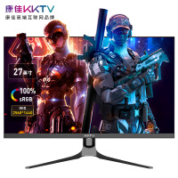 康佳KKTV 27英寸 2K/QHD高分 144hz高刷 IPS技术 低蓝光直面显示器便携电竞 游戏液晶全面屏可壁挂 黑K27G1HQ
