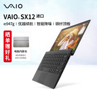 VAIO SX12 英特尔酷睿12.5英寸（i5-1155G7 16G 512G SSD）Win11系统 高端进口商务轻薄笔记本电脑 雅质黑