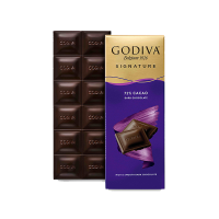 歌帝梵（GODIVA）醇享系列72%黑巧克力砖 排块90g 原装进口零食送男女友生日礼物