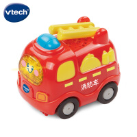 伟易达（VTech）神奇轨道车消防车 玩具男孩玩具声光音乐宝宝手推滑行小车1-5岁儿童礼物