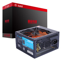 大水牛(BUBALUS)额定400W 劲强400台式电脑电源(主动式PFC/12CM风扇/智能温控/支持背线/宽幅电压)