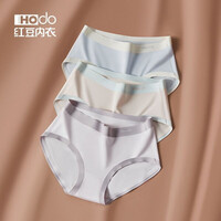 红豆（Hodo）女士无痕内裤莫代尔含桑蚕丝抗菌裆夏薄透气三角