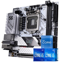 七彩虹H510/B560 +英特尔i3 10105F i5 10400F 11400 CPU主板套装 CVN B560I GAMING白色 i5 10400F原盒
