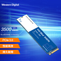 西部数据(Western Digital)1TB SSD固态硬盘 M.2接口(NVMe协议) WD Blue SN570 四通道PCIe 高速