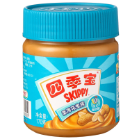 四季宝（skippy） 花生酱 早餐面包酱拌面蘸料火锅调料 烘焙原料 柔滑170g