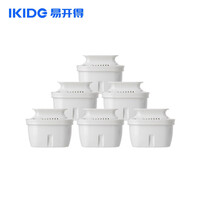 易开得滤水壶 3.5L家用净水器过滤器 便携式自来水净水壶滤芯 (6芯装)