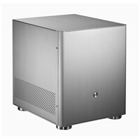 乔思伯(JONSBO)V4 银色 MINI-MATX机箱(支持MATX主板/全铝机箱/ATX电源/120MM高内散热器/260MM长内显卡)