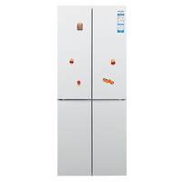 统帅海尔冰箱 405升四开门十字对开门白色冰箱双开门风冷无霜一级能效双变频三档变温保鲜家用电冰箱 一级双变频+三档变温+母婴空间+智能WIFI