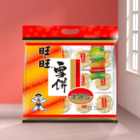 旺旺 仙贝雪饼单包 经典办公出游休闲膨化零食品饼干点心小吃 雪饼400g