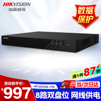 HIKVISIONӲ¼ 8·2λpoe߹NVR H.265DS-7808N-K2/8P