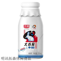 光明大白兔牛乳饮品饮品原味奶糖味低温牛奶童年味道250ml/