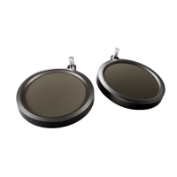 鱼呼吸鱼缸增氧气泵配件直径6cm【纳米沙盘*2个】加泡细化溶氧饼石家用