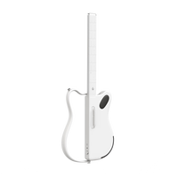 拿火吉他（LAVAGUITAR）拿火精灵无弦吉他智能吉他自动挡民谣专业弹唱吉他初入门赛博吉他 白色【500+音色自由弹唱】