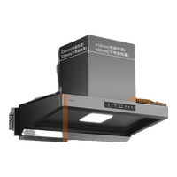 方太（FOTILE）油烟机F5 家用顶吸式欧式抽吸油烟机 27巡航风量小户型脱排吸油机  环隐速吸烟灶套装 补贴20% 【单烟机】27风量35寸超大云板 F5