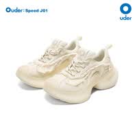 Ouder【赵露思同款】流光跑鞋小香风老爹鞋新款厚底增高运动