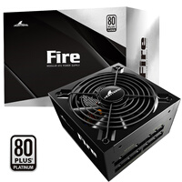 长城(Great Wall)猎金部落F10 额定1000W 白金全模电源(全日系/全电压/显卡供电加强/自动启停/10年保)