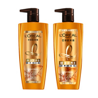 欧莱雅（LOREAL）精油润养洗发露润发乳洗护套装（针对干枯