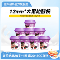 蒙牛（MENGNIU） 大果粒酸奶桑葚草莓风味酸牛乳三角杯 260g*8杯