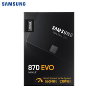 三星(SAMSUNG)250GB SSD固态硬盘 SATA3.0接口 870 EVO(MZ-77E250B)