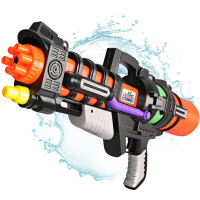 奥智嘉 超大号儿童玩具水枪抽拉式喷射高压水枪沙滩戏水玩具 男孩女孩玩具生日礼物 56cm