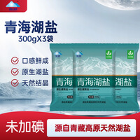 海跃青海湖盐300g【未加碘】青藏高原察尔汗盐湖未添加抗结剂