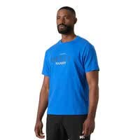 HELLY HANSEN, HH男士户外T恤透气舒适圆领印花
