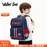 Walker Shop小学生书包男孩护脊减负儿童书包女生1-