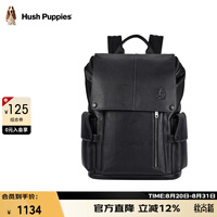 暇步士（Hush Puppies）双肩包商务电脑包多功能男士