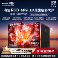 海信电视小墨E5S Pro100吋 RGB-MiniLED玲