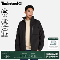 添柏岚（Timberland）官方男软壳衣夹克防泼水抓绒户外