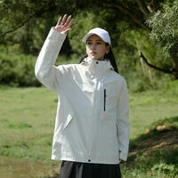 法韦顿【官方正品】冲锋衣女单层冲锋衣男防风防水保暖登山服工作