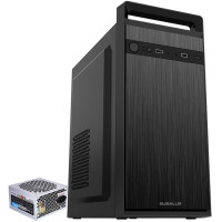 大水牛（BUBALUS）风格M3+劲强200W商务办公台式电脑机箱电源套装（支持M-ATX/U3/手提式/支持背线）