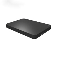 西部数据(WD）东芝适用东芝移动硬盘 1T 2T 4T 小黑 A3 USB3.0高速移动机械硬盘外置 东芝A3官方标配 【1TB】