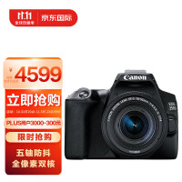 佳能（Canon）EOS M50 Mark II M50二代 +EF-M15-45镜头微单数码相机 黑色 套装 （约2410万像素/眼部追焦）
