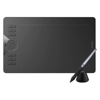 绘王（HUION）HC16数位板可连接手机手绘板 无源数位板 电脑绘图板电子绘画板智能网课手写板