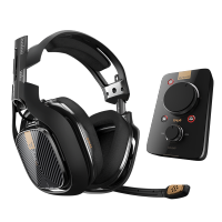 罗技（G）Astro A40 杜比7.1电竞耳机麦克风+Mixamp调音器 战队推荐吃鸡耳机 电脑有线耳机 PS4耳机头