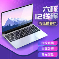 酷睿i9八核 15.6英寸11代i7金属笔记本电脑轻薄本爱尔游商务办公本学生超薄便携本超极游戏本手提 指纹解锁 酷睿六核i7-10750H+UHD显卡 16G内存/512G固态硬盘