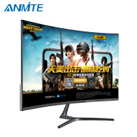 安美特（anmite） 24英寸窄边框曲面显示器22 PS4游戏曲屏液晶电脑2K高清HDMI屏幕 24寸黑色1080P曲面75HZ内置音箱