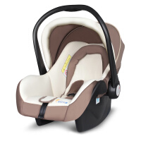贝贝卡西 新生儿婴儿安全提篮式安全座椅汽车用新生儿0-15个月宝宝 321米色