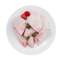 帕尔司精选猪蹄块1kg  猪前蹄 猪手 免洗免切 冷冻猪肉生鲜