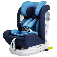 瑞贝乐reebaby 儿童安全座椅 360度旋转汽车用婴儿可坐躺0-4-12岁宝宝通用 全实心注塑isofix硬接口 魅