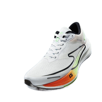 鸿星尔克（ERKE）【绝尘2.0】跑步鞋男透气回弹缓震慢跑鞋软底运动鞋 尔克白/荧光能量绿(男) 35