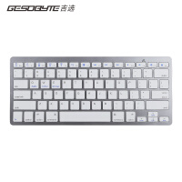 吉选（GESOBYTE）BK78 键盘 无线蓝牙键盘 办公键盘 超薄键盘 78键 手机 surface ipad 平板 
