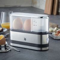 WMF 德国福腾宝 不锈钢煮蛋器蒸蛋器便携小巧煮蛋机蒸蛋机声音提示 蒸蛋器