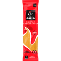 公鸡（GALLO）低脂直条形意大利面3#500g　西班牙进口直形意面条